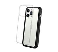 RhinoShield Coque Compatible avec [iPhone 13 Pro] | Mod NX - Protection Fine Personnalisable avec Technologie Absorption des Chocs [sans BPA] - Noir