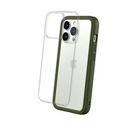 RhinoShield Coque Compatible avec [iPhone 13 Pro] | Mod NX - Protection Fine Personnalisable avec Technologie Absorption des Chocs [sans BPA] - Vert Kaki