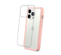 RhinoShield Coque Compatible avec [iPhone 13 Pro] | Mod NX - Protection Fine Personnalisable avec Technologie Absorption des Chocs [sans BPA] - Rose Poudré