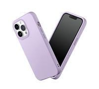 RhinoShield Coque Compatible avec [iPhone 13 Pro] | SolidSuit - Coque Fine avec Technologie d'absorption des Chocs et Finition Premium Mate, Contour Objectif Photo Interchangeable - Violet Lilas