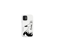 RhinoShield Coque Compatible avec [iPhone 13 Pro] | SolidSuit - Coque Fine Licence Officielle Naruto avec Technologie Absorption des Chocs - Blanc - Sketch Yondaime