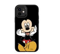 RhinoShield Coque Compatible avec [iPhone 13] | SolidSuit - Housse Licence Officielle Disney avec Technologie Absorption des Chocs - Noir - Mickey