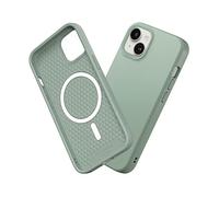 RhinoShield Coque Compatible avec [iPhone 14/13] | SolidSuit Compatible avec Magsafe - Coque Fine avec Technologie d'absorption des Chocs et Finition Premium Matte - Vert Sauge