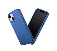 RhinoShield Coque Compatible avec [iPhone 14/13] | SolidSuit - Coque Fine avec Technologie d'absorption des Chocs et Finition Premium Matte - Bleu Cobalt