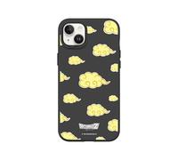RhinoShield Coque Compatible avec [iPhone 14 Plus] | SolidSuit - Coque Fine avec Technologie d'absorption des Chocs et Finition Premium Mate - Noir [Dragon Ball Z/Kinto'un Pattern]