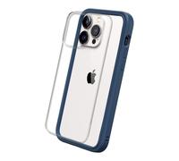 RHINOSHIELD Coque Compatible avec [iPhone 14 Pro Max] Mod NX - Protection Fine Personnalisable avec Technologie d'absorption des Chocs [sans BPA] - Bleu Marine