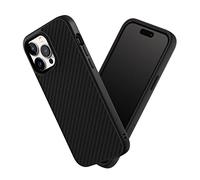 RhinoShield Coque Compatible avec [iPhone 14 Pro Max] | SolidSuit - Coque Fine avec Technologie d'absorption des Chocs et Finition Premium Matte - Fibre de Carbone