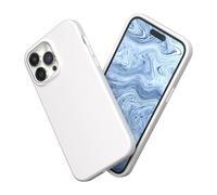 Rhinoshield Coque Compatible Avec [Iphone 14 Pro Max] Solidsuit - Coque Fine Avec Technologie D'absorption Des Chocs Et Finition Premium Matte - Blanc Classic