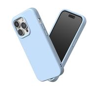 RhinoShield Coque Compatible avec [iPhone 14 Pro Max] | SolidSuit - Coque Fine avec Technologie d'absorption des Chocs et Finition Premium Matte - Bleu Glacier