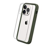 RHINOSHIELD Coque Compatible avec [iPhone 14 Pro] Mod NX - Protection Fine Personnalisable avec Technologie d'absorption des Chocs [sans BPA] - Vert Kaki