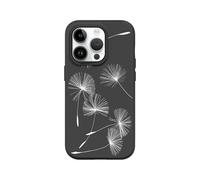RhinoShield Coque Compatible avec [iPhone 14 Pro] | SolidSuit - Coque Fine avec Technologie d'absorption des Chocs et Finition Premium Mate - Noir [Dandelion in The Wind]