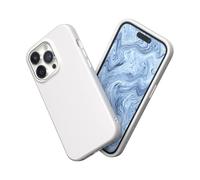 Rhinoshield Coque Compatible Avec [Iphone 14 Pro] Solidsuit - Coque Fine Avec Technologie D'absorption Des Chocs Et Finition Premium Matte - Blanc Classic
