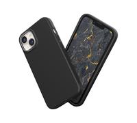 RHINOSHIELD Coque Compatible avec [iPhone 14] SolidSuit - Coque Fine avec Technologie d'absorption des Chocs et Finition Premium Matte - Noir Classic