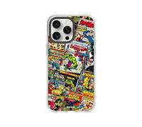 RhinoShield Coque Compatible avec [iPhone 15 Pro Max] |Coque Clear, Anti-jaunissement, Anti-Choc dépassant Les Normes Militaires de Protection - [Marvel/Couverture Marvel Comics]
