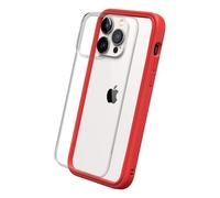 Coque Compatible avec iPhone 15 Pro Max Mod NX - Protection Fine Personnalisable avec Technologie d'absorption des Chocs sans BPA - Rouge