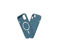 RhinoShield Coque Compatible avec [iPhone 16 Plus] SolidSuit Compatible avec Magsafe - Coque Fine avec Technologie d'absorption des Chocs et Finition Premium Mate - Océan Bleu