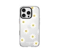 RhinoShield Coque Compatible avec [iPhone 16 Pro] |Coque Clear, Anti-jaunissement, Haute Transparence, Anti-Choc dépassant Les Normes Militaires de Protection - [Knock Knock A2Z / How Your Daisy]