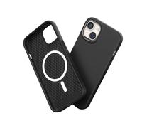 RhinoShield Coque Compatible avec [iPhone 16e] SolidSuit Compatible avec Magsafe - Coque Fine avec Technologie d'absorption des Chocs et Finition Premium Mate - Noir
