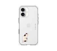 RhinoShield Coque Compatible avec [iPhone 17] |Coque Clear, Anti-jaunissement, Haute Transparence, Anti-Choc dépassant Les Normes Militaires de Protection - [Cats of Japan I]