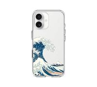 RhinoShield Coque Compatible avec [iPhone 17] |Coque Clear, Anti-jaunissement, Haute Transparence, Anti-Choc dépassant Les Normes Militaires de Protection - [The Great Wave III]