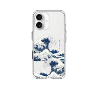 RhinoShield Coque Compatible avec [iPhone 17] |Coque Clear, Anti-jaunissement, Haute Transparence, Anti-Choc dépassant Les Normes Militaires de Protection - [The Great Wave I]
