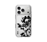 RhinoShield Coque Compatible avec [iPhone 17 Pro] |Coque Clear, Anti-jaunissement, Haute Transparence, Anti-Choc dépassant Les Normes Militaires de Protection - [One Piece/Gear 4th Snakeman B&W]