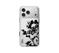 RhinoShield Coque Compatible avec [iPhone 17 Pro Max] |Coque Clear, Anti-jaunissement, Anti-Choc dépassant Les Normes Militaires de Protection - [One Piece/Gear 4th Snakeman B&W]