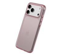 RhinoShield Coque Compatible avec [iPhone 17 Pro Max] |Coque Clear, Anti-jaunissement, Haute Transparence, Anti-Choc dépassant Les Normes Militaires de Protection - Rosé