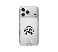 RhinoShield Coque Compatible avec [iPhone 17 Pro Max] |Coque Clear, Anti-jaunissement, Haute Transparence, Anti-Choc dépassant Les Normes Militaires de Protection - [Dragon Ball Z/Go Symbol]
