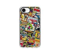 RhinoShield Coque Compatible avec [iPhone 17e / 16e] |Coque Clear, Anti-jaunissement, Haute Transparence, Anti-Choc dépassant Les Normes Militaires de Protection - [Marvel/Couverture Marvel Comics]