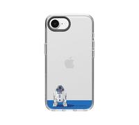 RhinoShield Coque Compatible avec [iPhone 17e / 16e] |Coque Clear, Anti-jaunissement, Haute Transparence, Anti-Choc dépassant Les Normes Militaires de Protection - [Star Wars / R2D2]