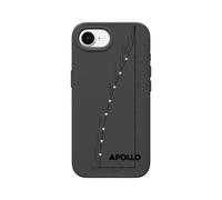 RhinoShield Coque Compatible avec [iPhone 17e / 16e] | SolidSuit - Coque Fine avec Technologie d'absorption des Chocs et Finition Premium Mate - Noir [Apollo Flight Plan]