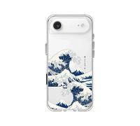 RhinoShield Coque Compatible avec [iPhone Air] |Coque Clear, Anti-jaunissement, Haute Transparence, Anti-Choc dépassant Les Normes Militaires de Protection - [The Great Wave I]