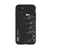 RhinoShield Coque Compatible avec [iPhone SE3 / SE2 / 8/7] | SolidSuit - Coque Fine Licence Officielle One Piece avec Technologie Absorption des Chocs - Noir - X Mark of Friendship