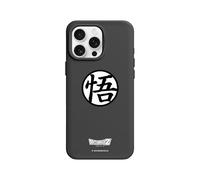 RhinoShield Coque Compatible avec MagSafe pour [iPhone 16 Pro Max] | SolidX - Coque renforcée avec Absorption des Chocs Design Fin Protection- Noir [Dragon Ball Z/Go Symbol]