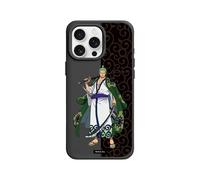 RhinoShield Coque Compatible avec MagSafe pour [iPhone 16 Pro Max] | SolidX - Coque renforcée avec Absorption des Chocs Design Fin Protection- Noir [One Piece/Zoro - Land of Wano Style]