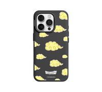 RhinoShield Coque Compatible avec MagSafe pour [iPhone 16 Pro] | SolidX - Coque renforcée avec Absorption des Chocs Design Fin Protection- Noir [Dragon Ball Z/Kinto'un Pattern]