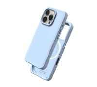 RhinoShield Coque Compatible avec MagSafe pour [iPhone 16 Pro] | SolidX - Coque renforcée avec Absorption des Chocs Design Fin Protection Contre Les Chutes de 3, m - Bleu Glacier