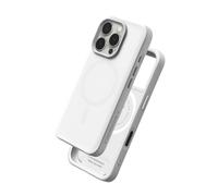RhinoShield Coque Compatible avec MagSafe pour [iPhone 16 Pro] | SolidX - Coque renforcée avec Absorption des Chocs Design Fin Protection Contre Les Chutes de 3,5 m - Blanc