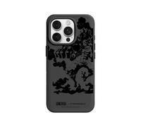 RhinoShield Coque Compatible avec MagSafe pour [iPhone 16 Pro] | SolidX - Coque renforcée avec Absorption des Chocs Design Fin Protection- Noir [One Piece/Gear 4th Snakeman B&W]