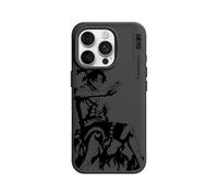 RhinoShield Coque Compatible avec MagSafe pour [iPhone 16 Pro] | SolidX - Coque renforcée avec Absorption des Chocs Design Fin Protection Contre Les Chutes de 3,5 m - Noir [One Piece/Ace B&W]