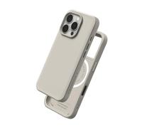 RhinoShield Coque Compatible avec MagSafe pour [iPhone 16 Pro] | SolidX - Coque renforcée avec Absorption des Chocs Design Fin Protection Contre Les Chutes de 3,5 m - Beige Coquillage
