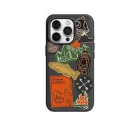 RhinoShield Coque Compatible avec MagSafe pour [iPhone 16 Pro] | SolidX - Coque renforcée avec Absorption des Chocs Design Fin Protection Contre Les Chutes de 3,5 m - Noir [Go Wild]