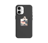 RhinoShield Coque Compatible avec MagSafe pour [iPhone 16] | SolidX - Coque renforcée avec Absorption des Chocs Design Fin Protection Contre Les Chutes de 3,5 m - Noir [Arcadia]