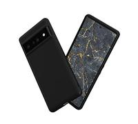 RhinoShield Coque Compatible avec [Pixel 6 Pro] | SolidSuit - Housse Fine avec Technologie Absorption des Chocs & Finition Premium - Noir Classic