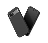 RhinoShield Coque Compatible avec [Pixel 8a] | SolidSuit - Coque Fine avec Technologie d'absorption des Chocs et Finition Premium Mate - Classique Noir