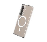 RhinoShield Coque Compatible MagSafe [Galaxy S26] | Clear, Anti-jaunissement, Haute Transparence, Force magnétique supérieure, dépasse Les Normes Militaires de Protection - Transparent
