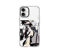 RhinoShield Coque Compatible MagSafe [iPhone 16 Plus] | Clear, Anti-jaunissement, Force magnétique supérieure, dépasse Les Normes Militaires de Protection - [Naruto Shippuden/Kakashi Gaiden]