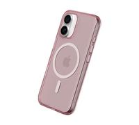 RhinoShield Coque Compatible MagSafe[iPhone 17] | Clear, Anti-jaunissement, Haute Transparence, Force magnétique supérieure, dépasse Les Normes Militaires de Protection - Rosé