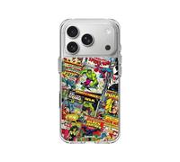 RhinoShield Coque Compatible MagSafe [iPhone 17 Pro] | Clear, Anti-jaunissement, Force magnétique supérieure, dépasse Les Normes Militaires de Protection - [Marvel/Couverture Marvel Comics]